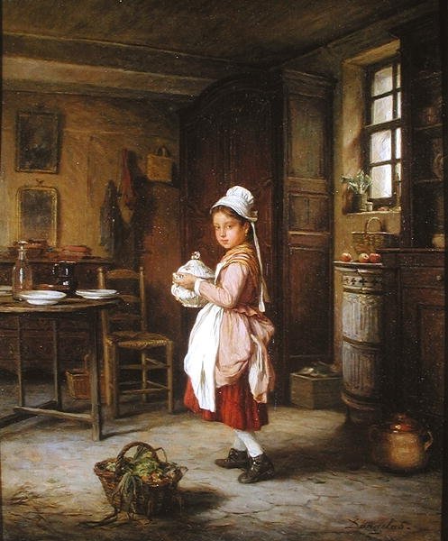 Colocação da mesa de André Henri Dargelas
