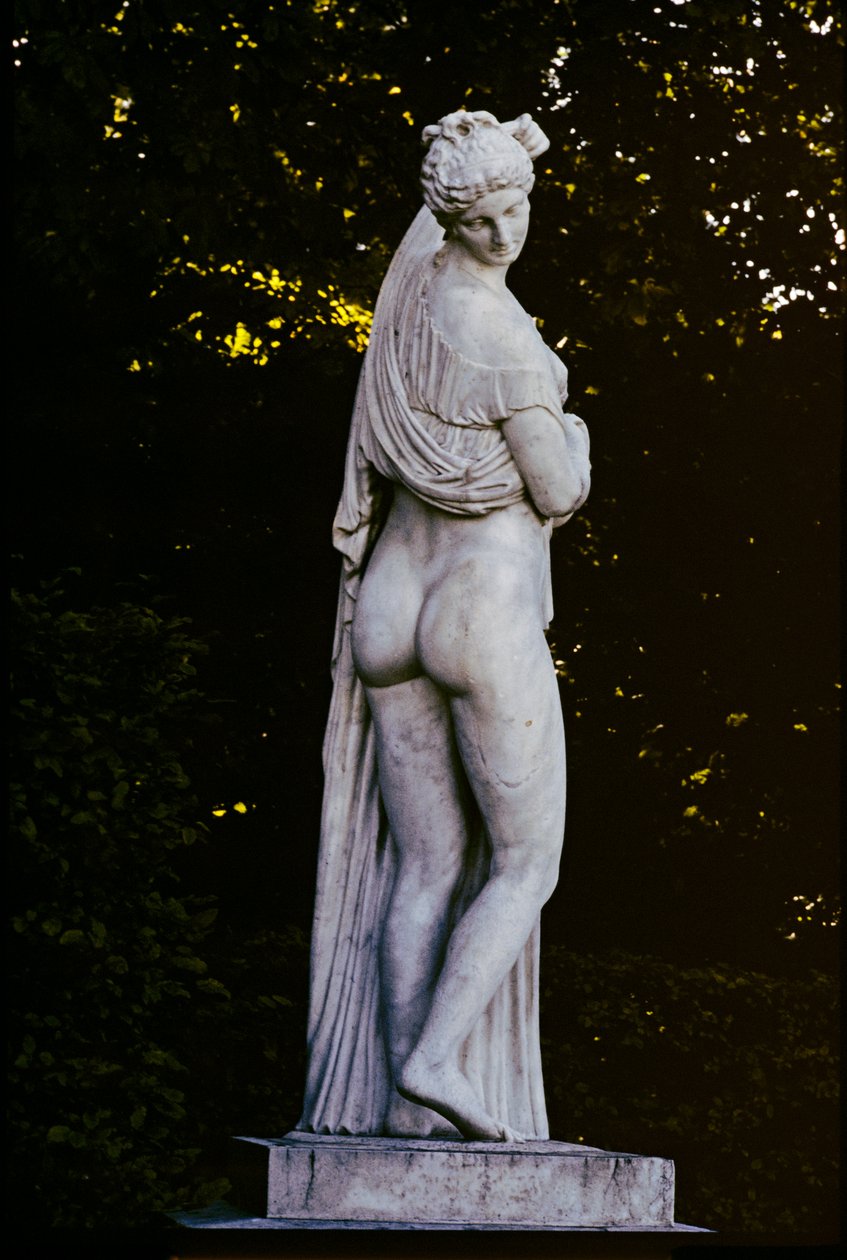 Os jardins de Versalhes são obra de Le Notre 1661-1668 ... de Andre Le Notre