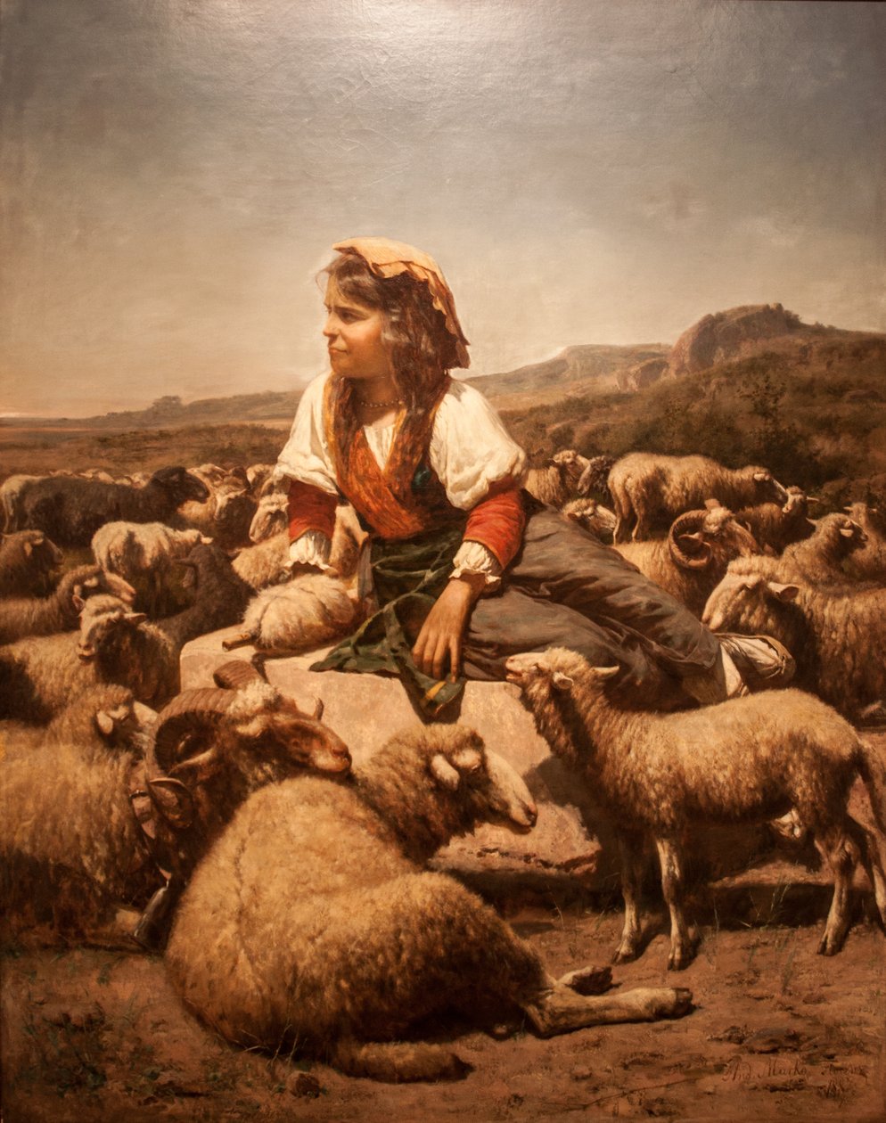 PasztorlanykanInglês: Shepherd_Girln de Andreas Marko