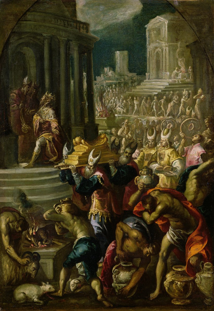 Dedicação do Templo de Jerusalém de Andrea Michieli