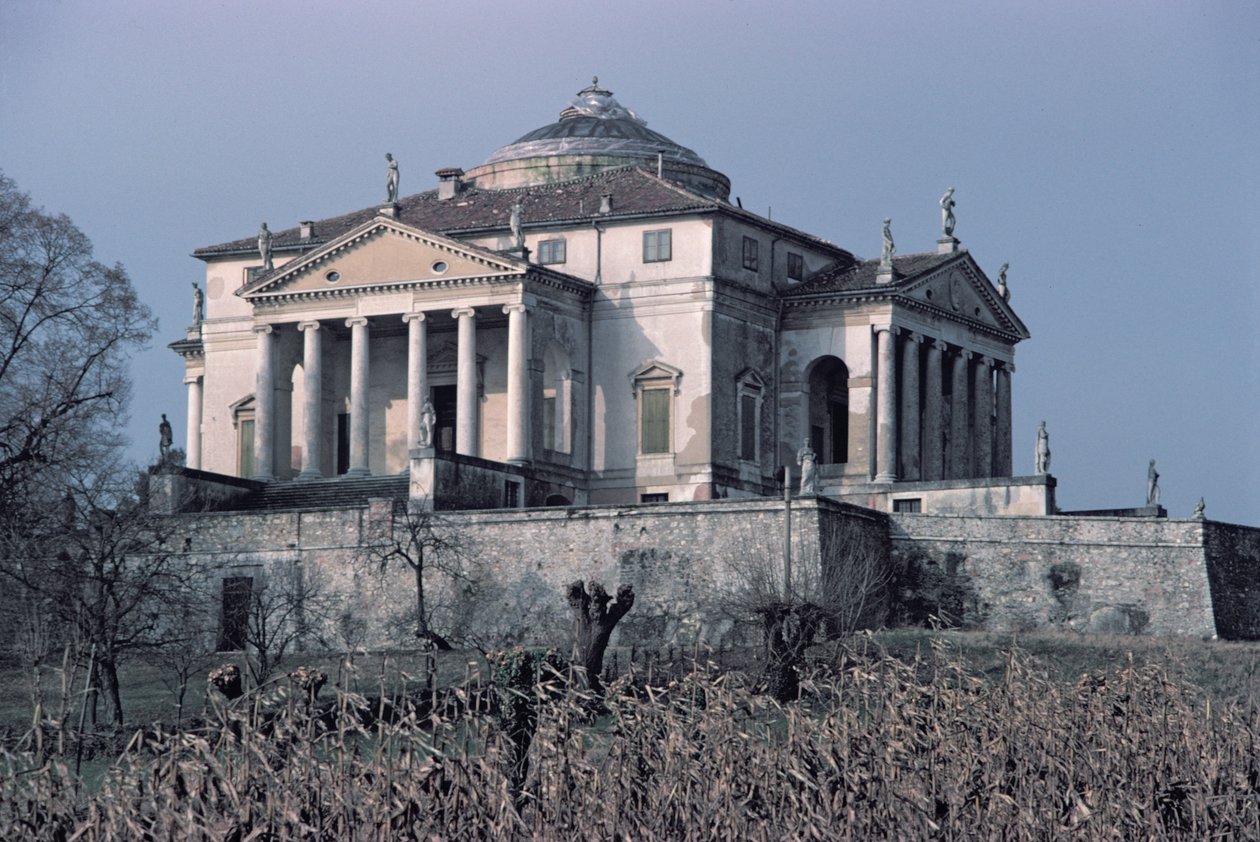 Villa Rotunda, 1550-1554 de Andrea Palladio