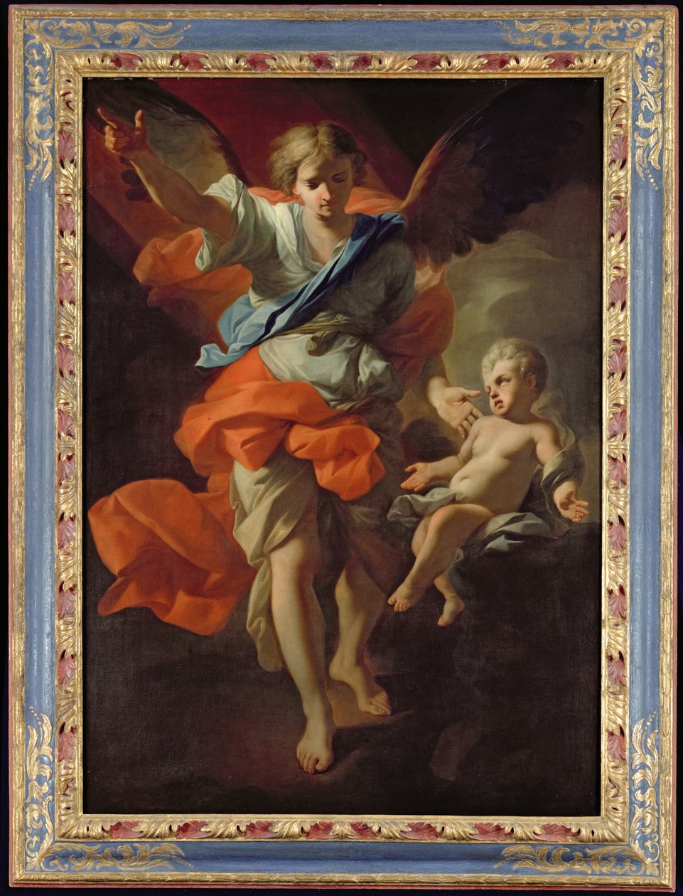 Anjo da Guarda, c.1685-94 de Andrea Pozzo