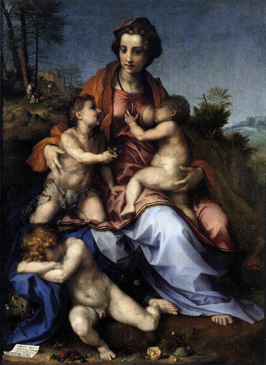 Caridade de Andrea del Sarto