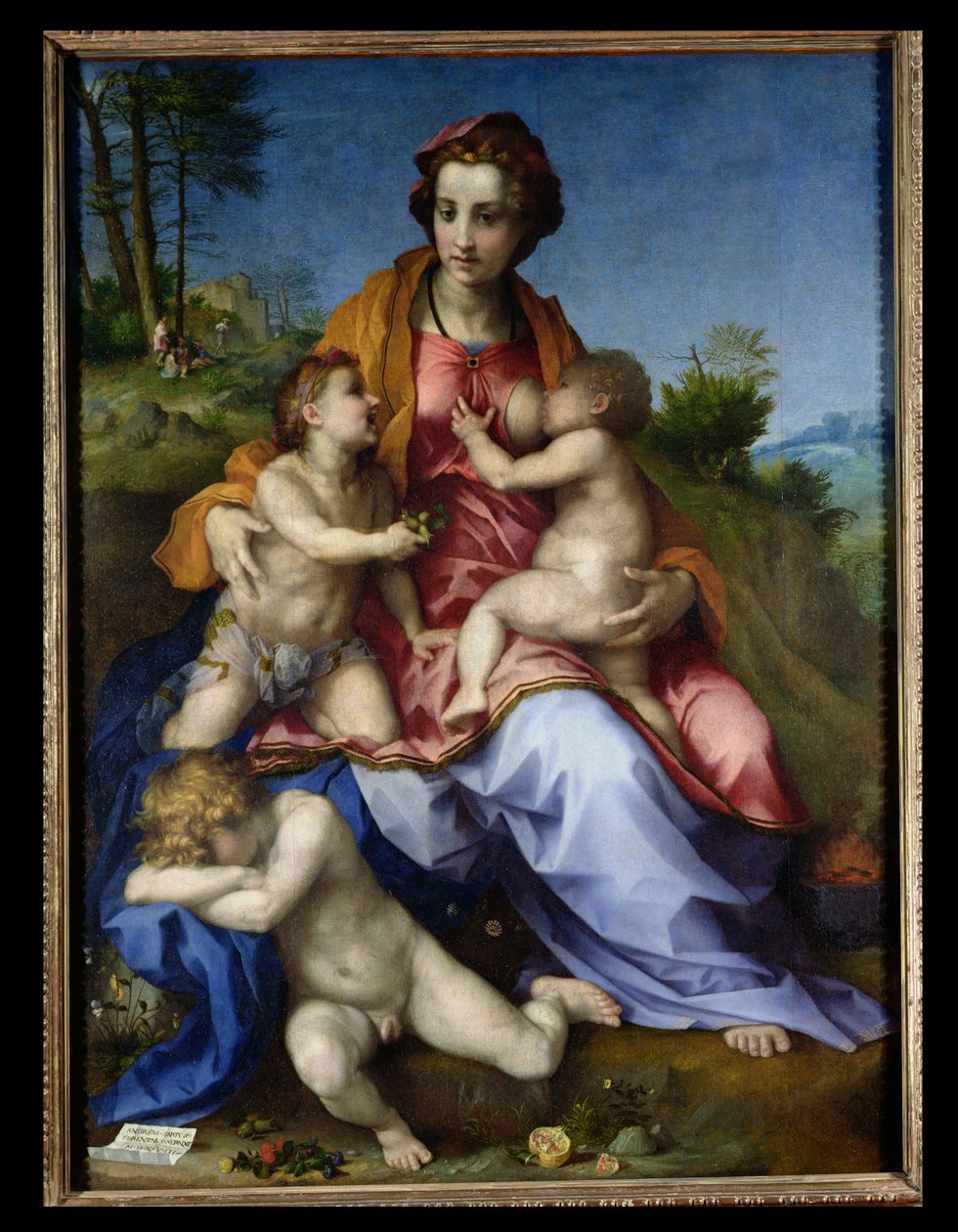 Caridade, 1518-19 de Andrea del Sarto