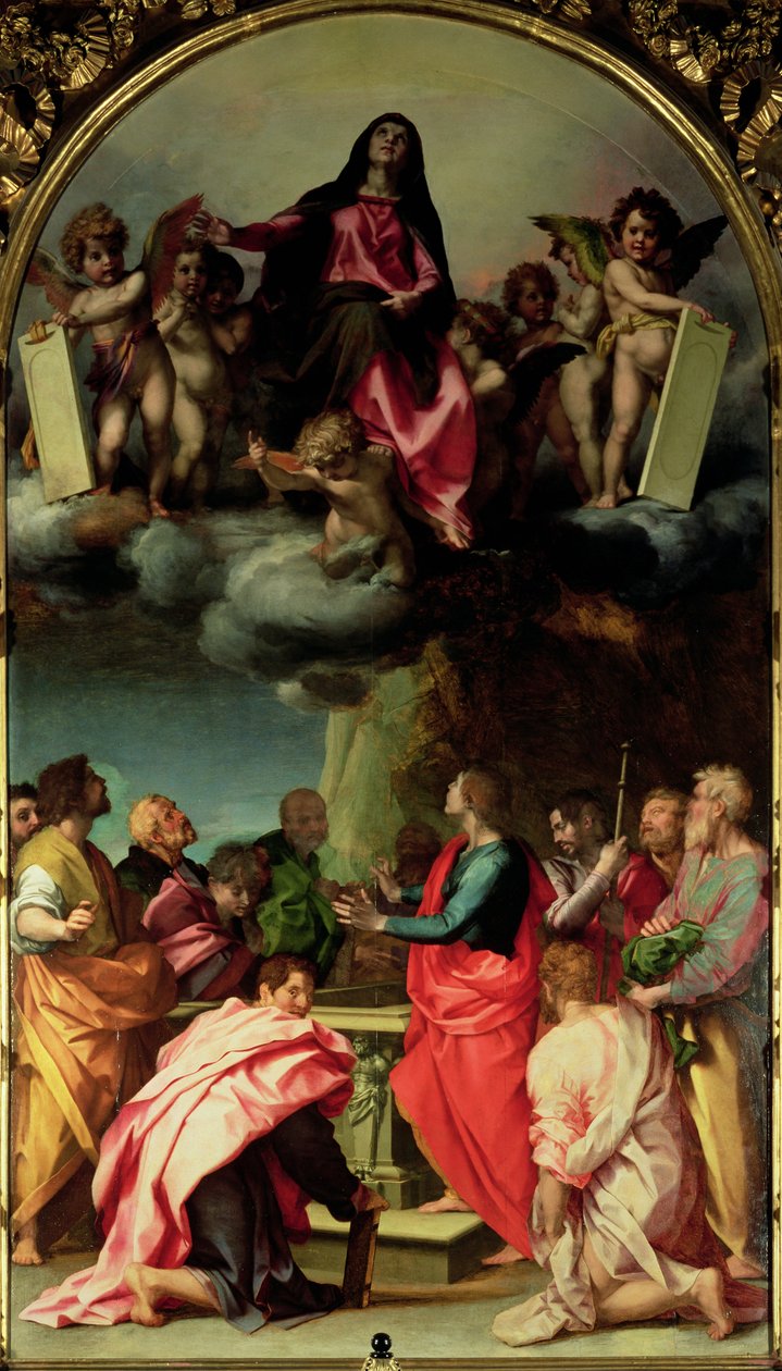 Panciatichi Assunção da Virgem de Andrea del Sarto
