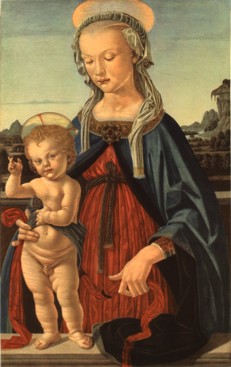 Madonna de Andrea del Verrocchio