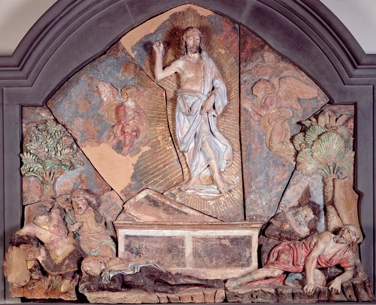 A ressurreição de Careggi (terracota policromada) de Andrea del Verrocchio