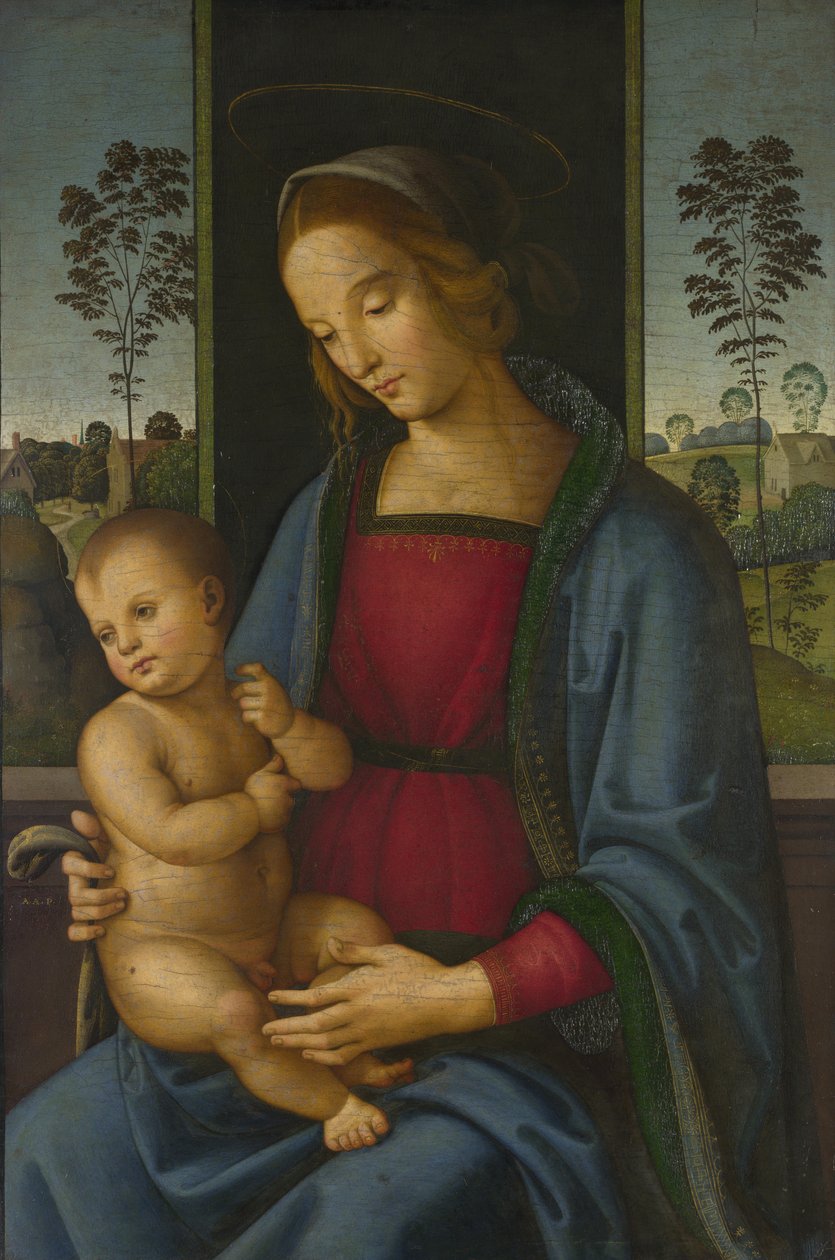 Virgem e o Menino de Andrea di Aloigi
