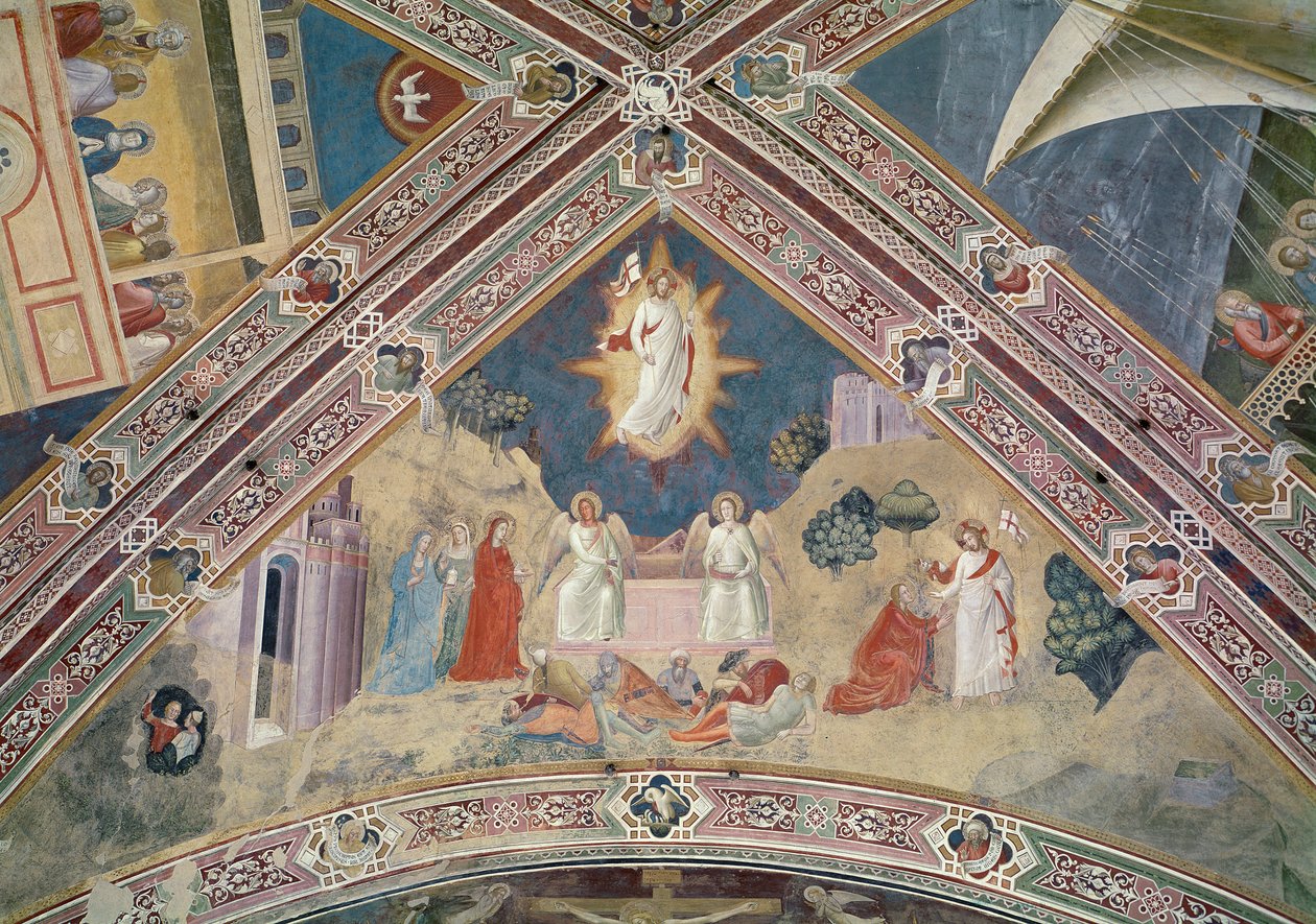 A ressurreição, c.1366-68 de Andrea di Bonaiuto