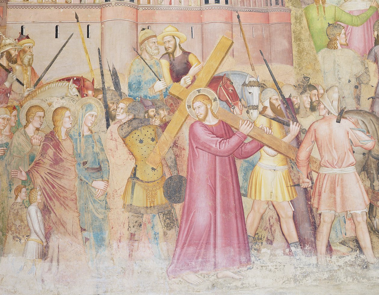 O Caminho do Calvário, Capellone degli Spagnoli, 1365-67 de Andrea di Bonaiuto