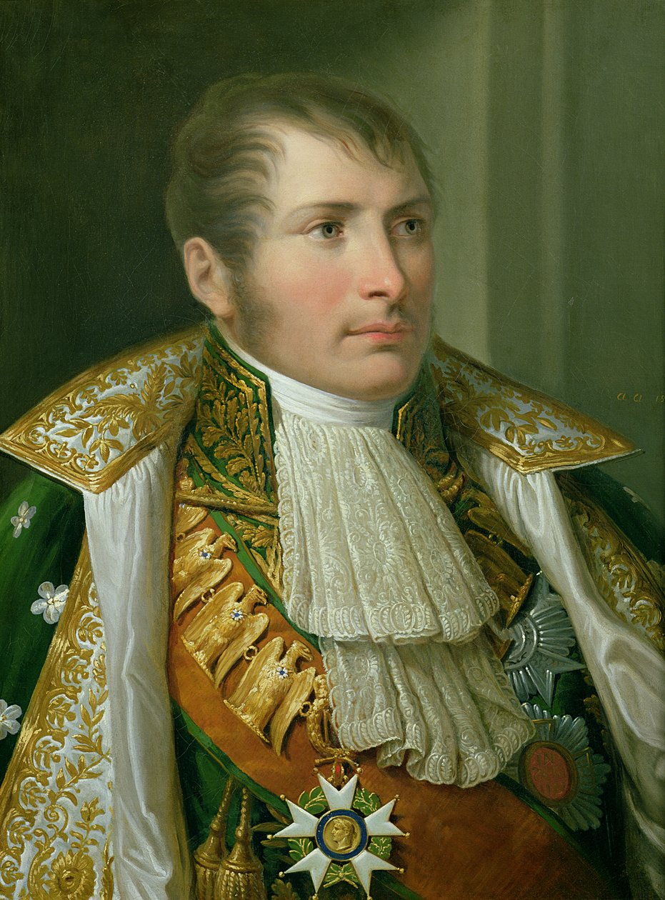Retrato do Príncipe Eugênio de Beauharnais (1781-1824) Vice-rei da Itália e Duque de Leuchtenberg, 1810 de Andrea the Elder Appiani