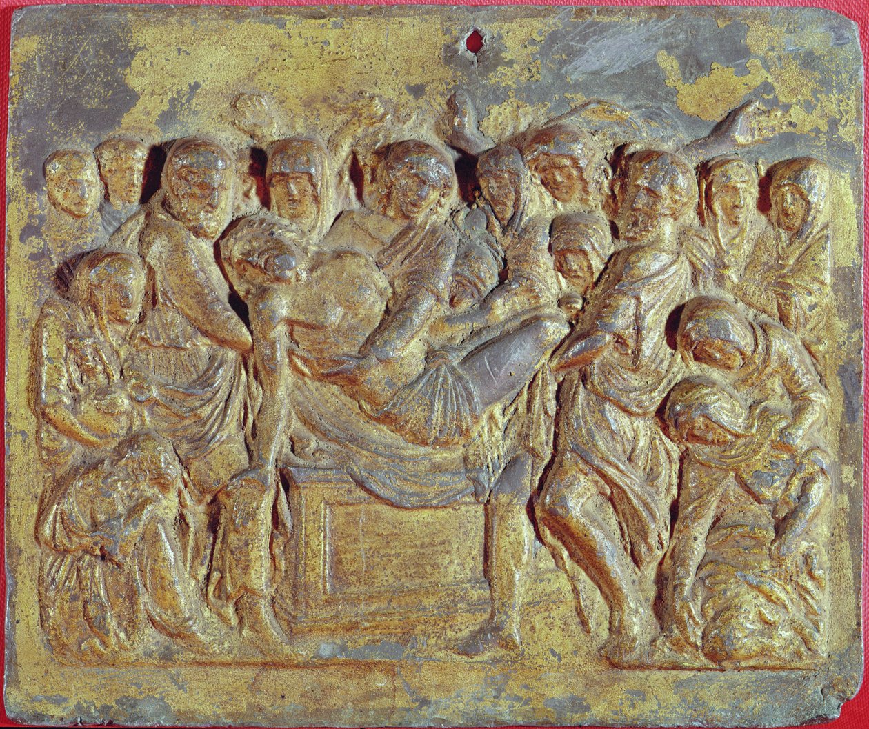 A Descida da Cruz (bronze) de Andrea Riccio