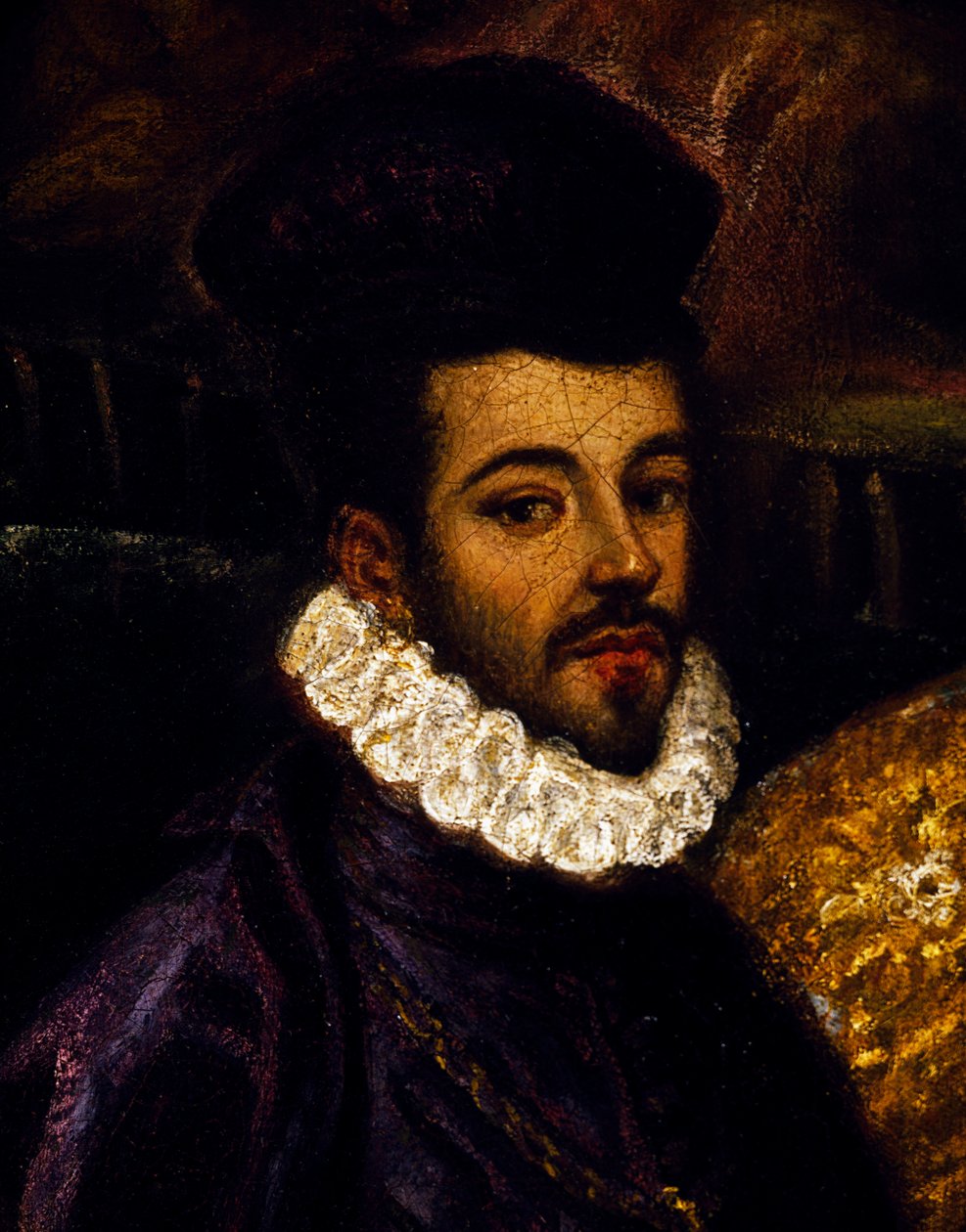 Retrato de Henrique III de França, Rei da Polónia (pintura) de Andrea (1539 1614) Vicentino