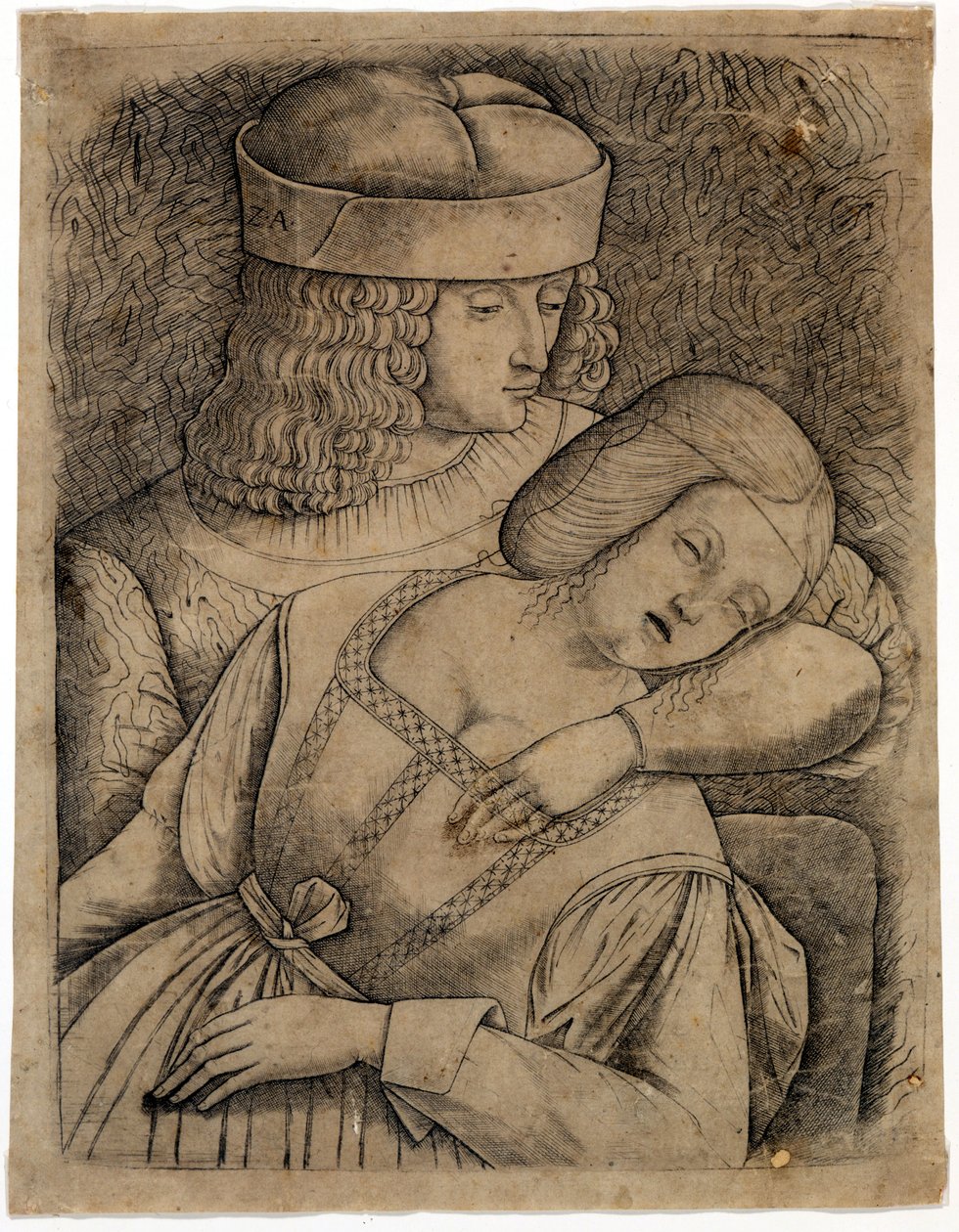 Os amantes de Andrea Zoan de Andrea (attr. to) Zoan