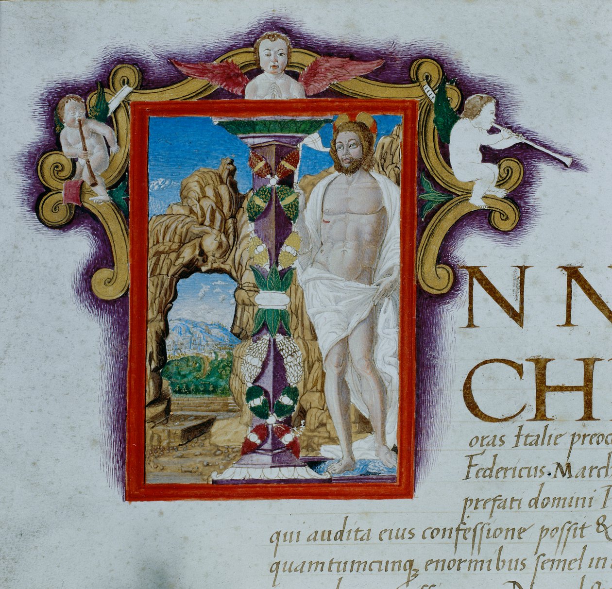 Ressurreição de Andrea (school of) Mantegna