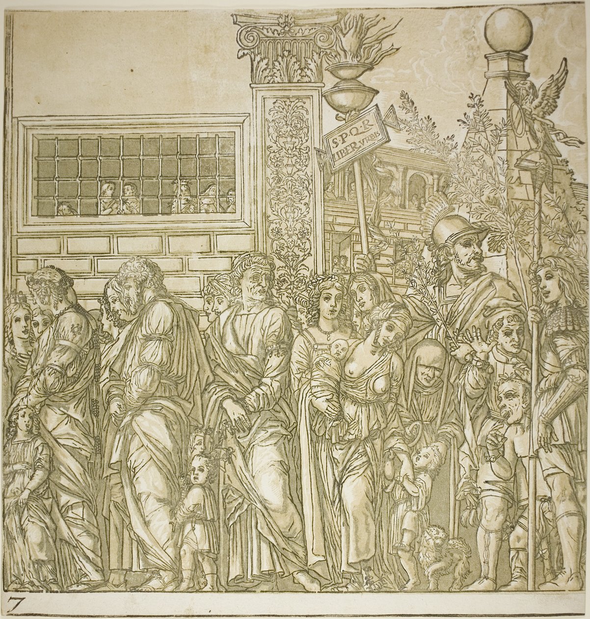 Triunfo de César de Andrea Andreani
