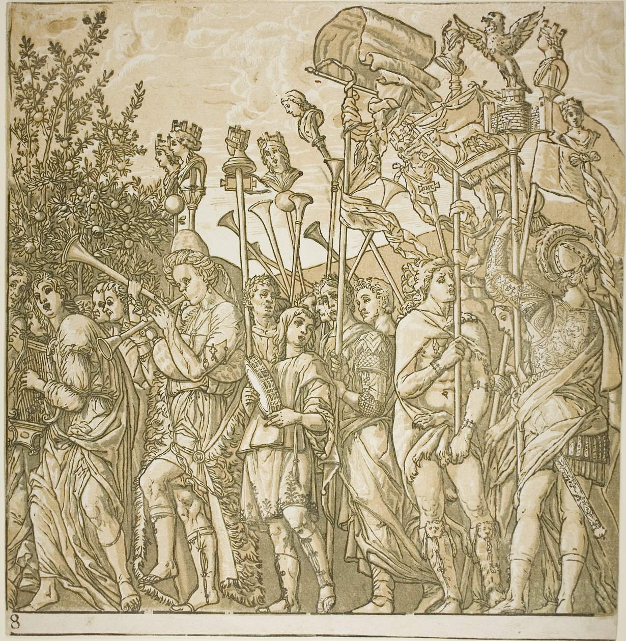 Triunfo de César de Andrea Andreani