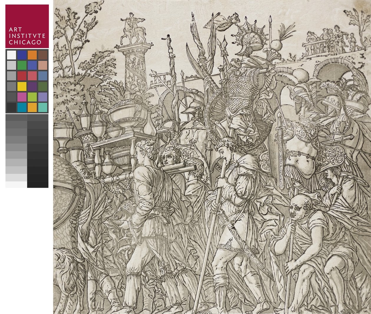 Triunfo de César, 1599 de Andrea Andreani
