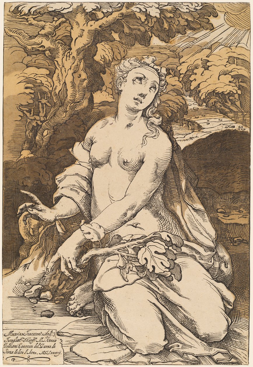 Véspera de Andrea Andreani after Domenico Beccafumi