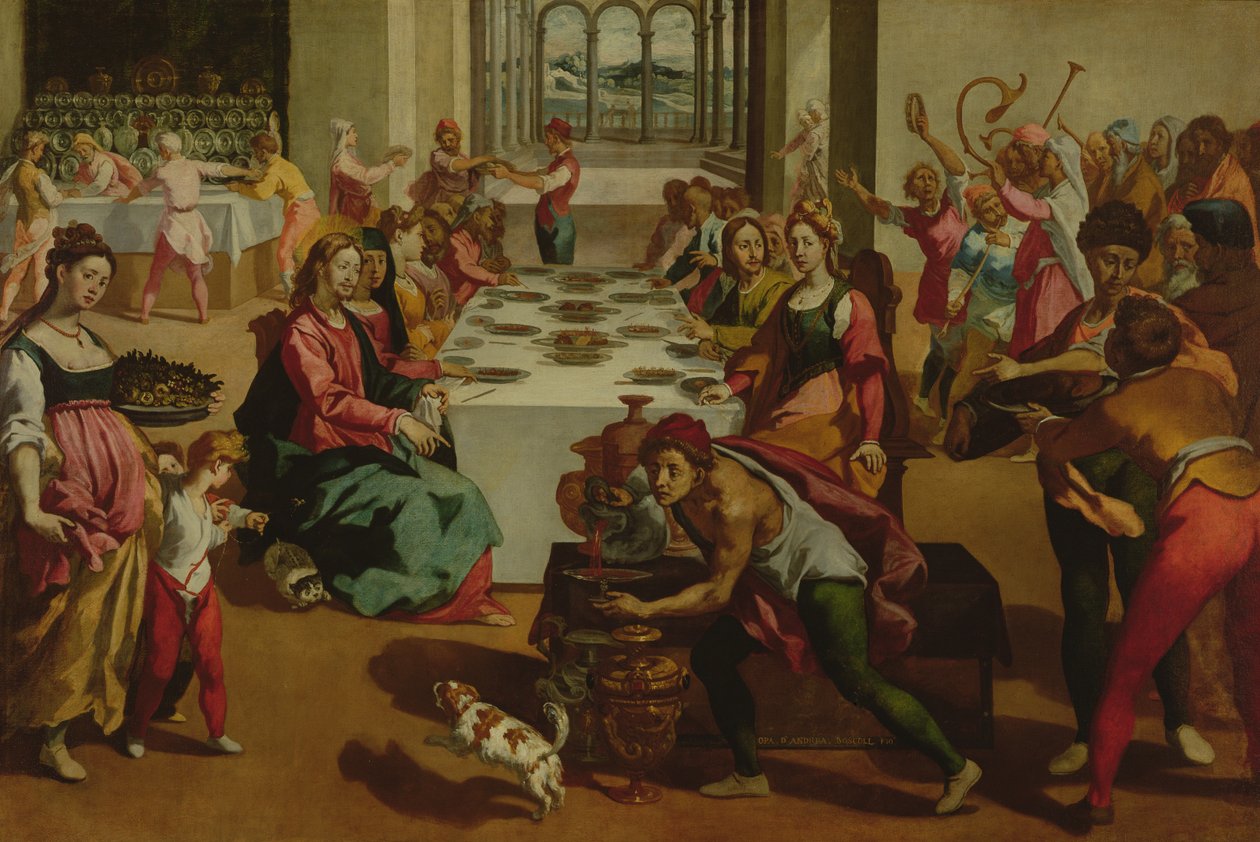 O casamento em cana de Andrea Boscoli