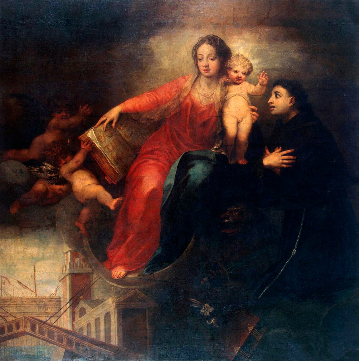 Madona e Menino com Santo Antônio de Pádua