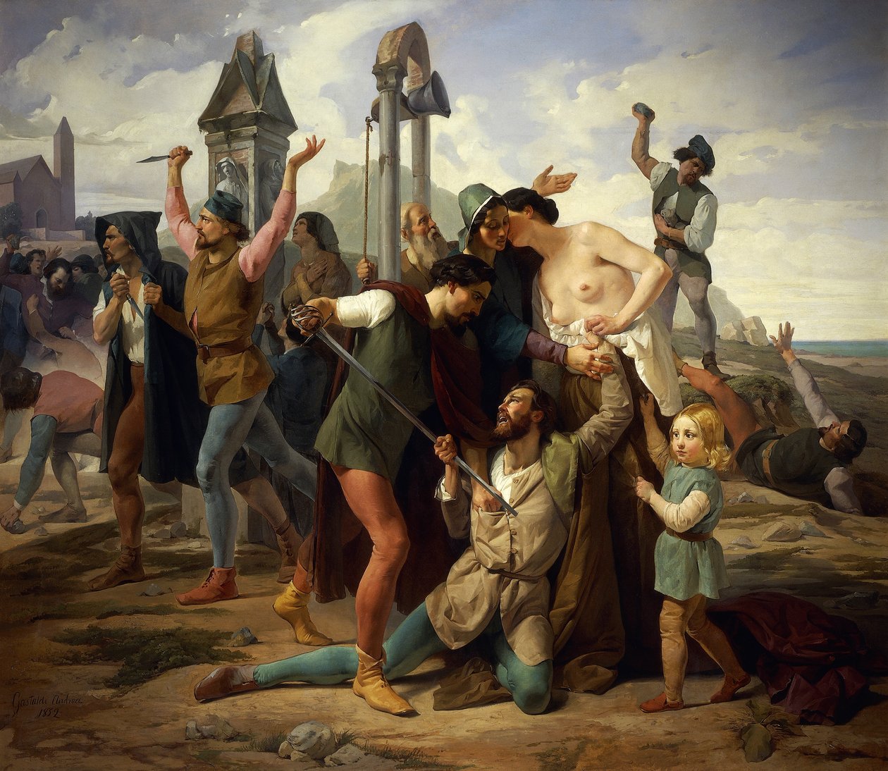 Primeiro movimento das Vésperas Sicilianas de Andrea Gastaldi