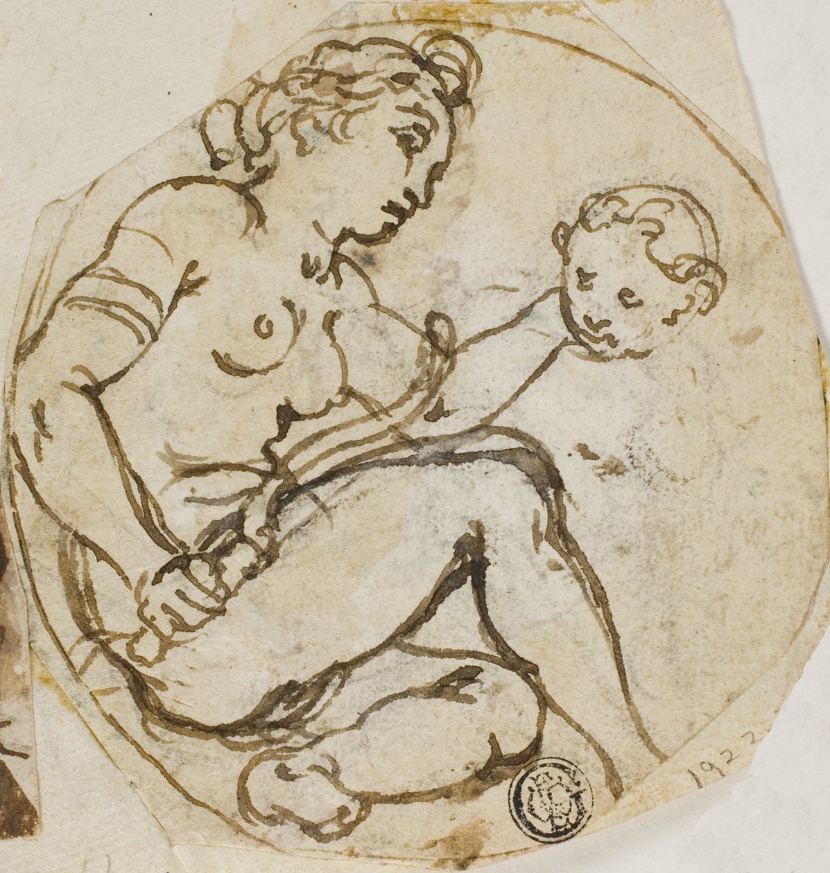 Vénus e Cupido de Andrea Lilio