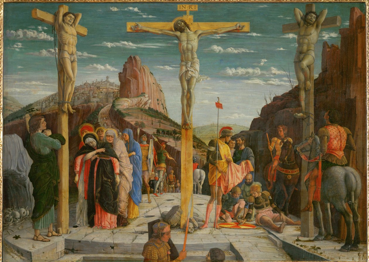 Calvário ... de Andrea Mantegna