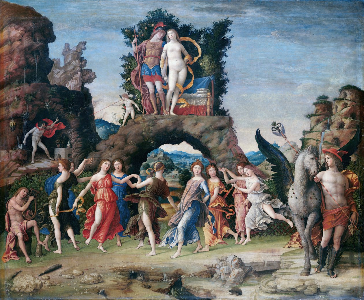 O Parnassus de Andrea Mantegna