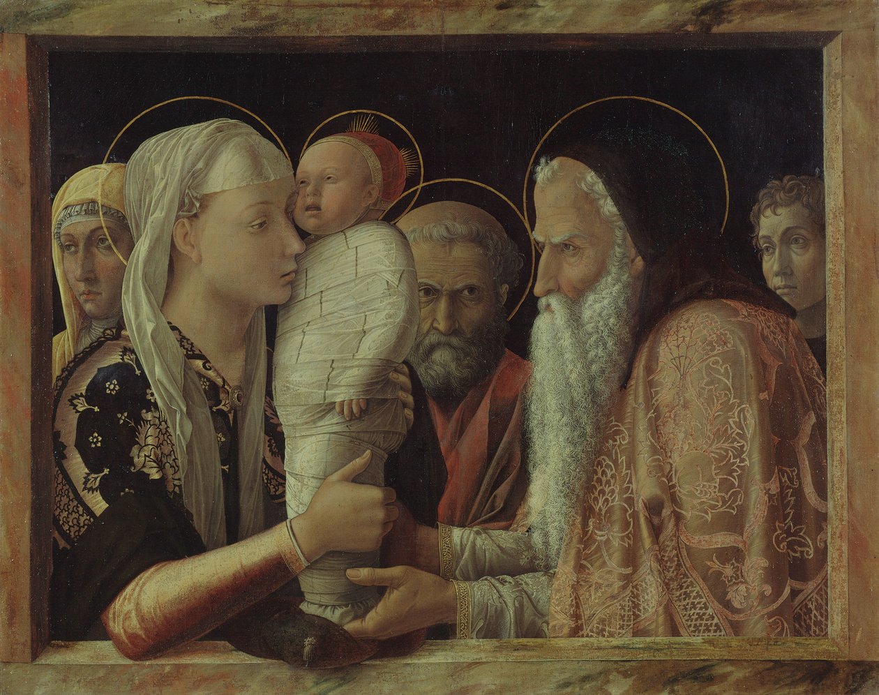 A Apresentação de Cristo no Templo de Andrea Mantegna