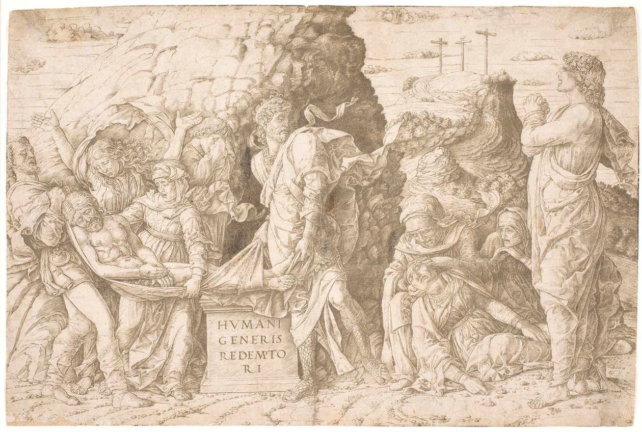 O enterro de Andrea Mantegna