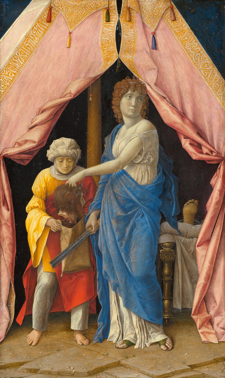 Judite com a Cabeça de Holofernes, c. 14951500 de Andrea Mantegna