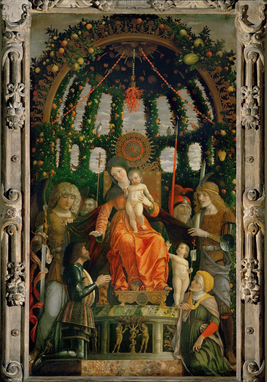 Nossa Senhora da Vitória ... de Andrea Mantegna