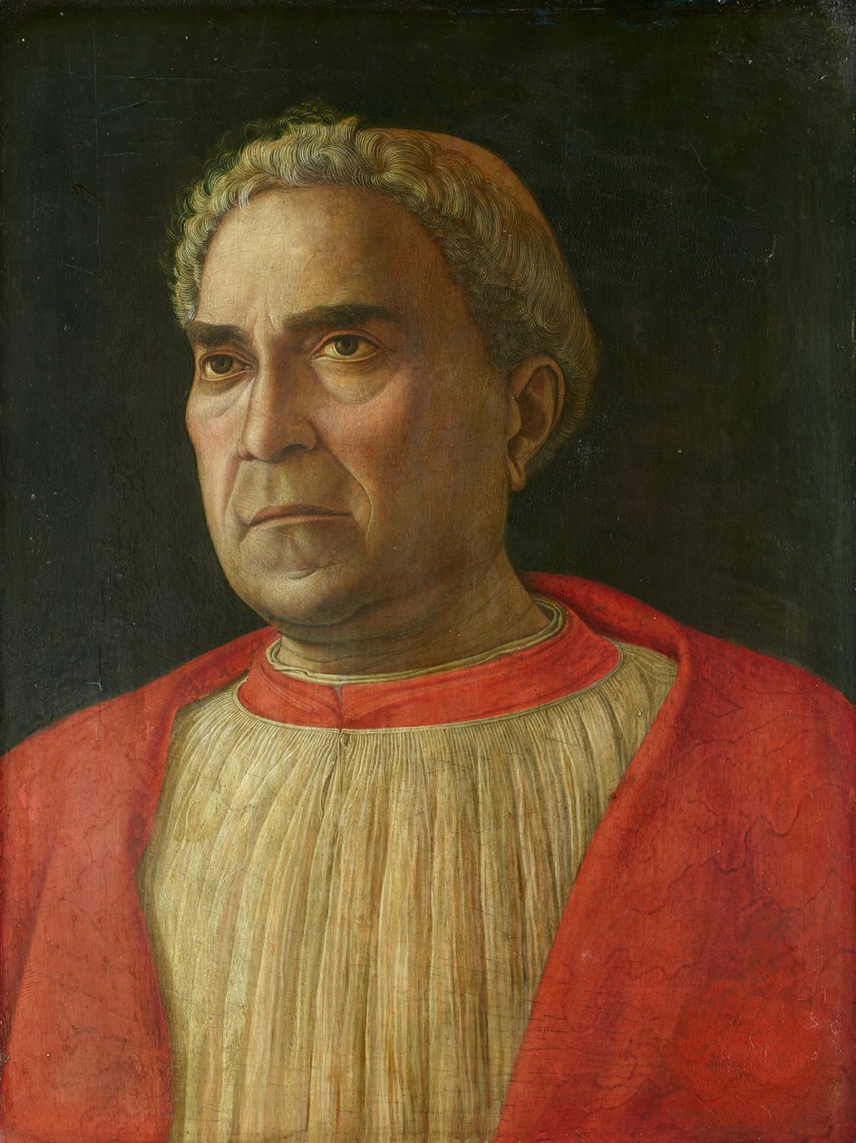 Retrato do cardeal Lodovico Trevisan de Andrea Mantegna