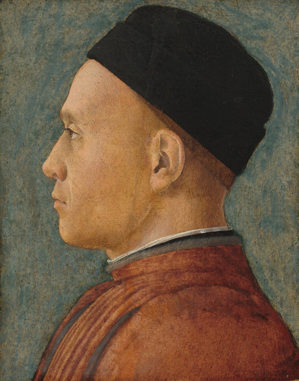 Retrato de um homem de Andrea Mantegna