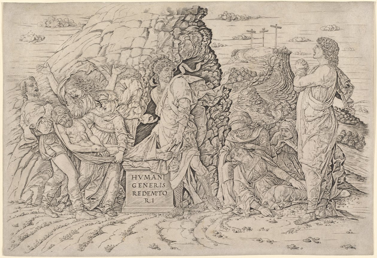 O sepultamento de Andrea Mantegna