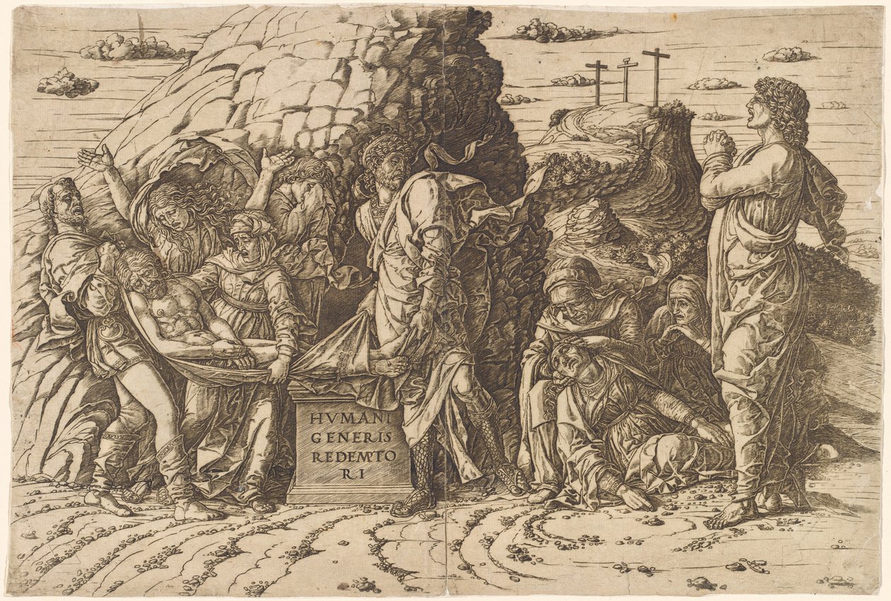 O sepultamento de Andrea Mantegna