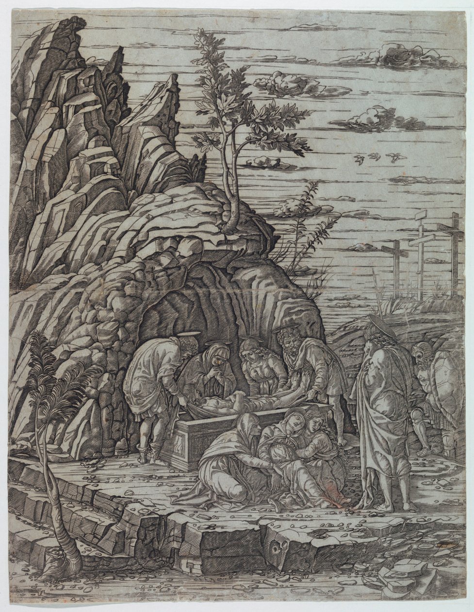 O sepultamento de Andrea Mantegna
