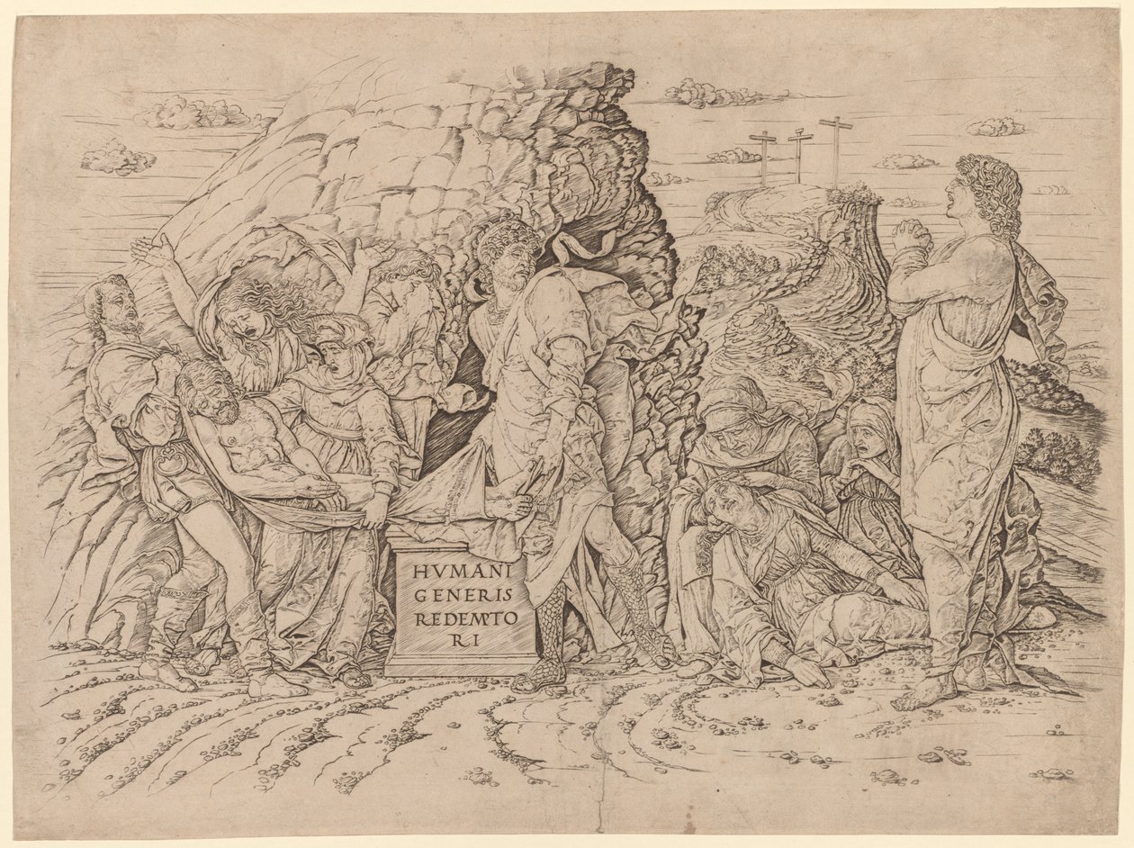 O sepultamento de Andrea Mantegna
