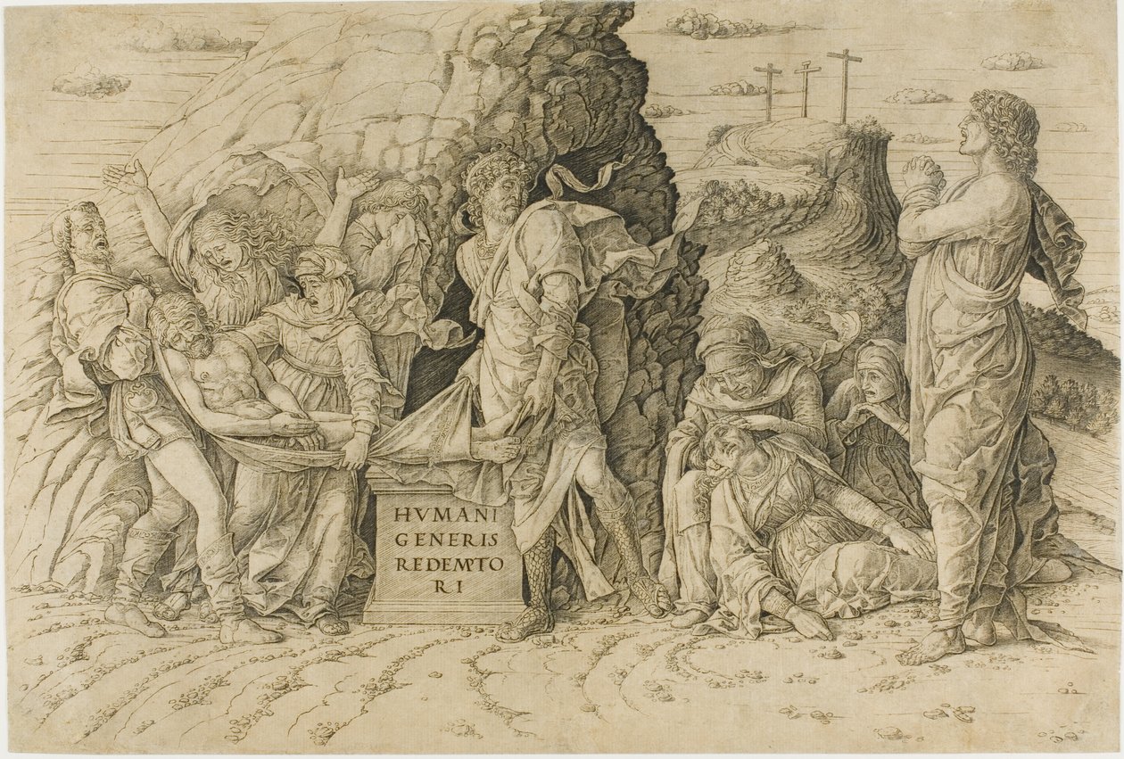 O sepultamento de Andrea Mantegna
