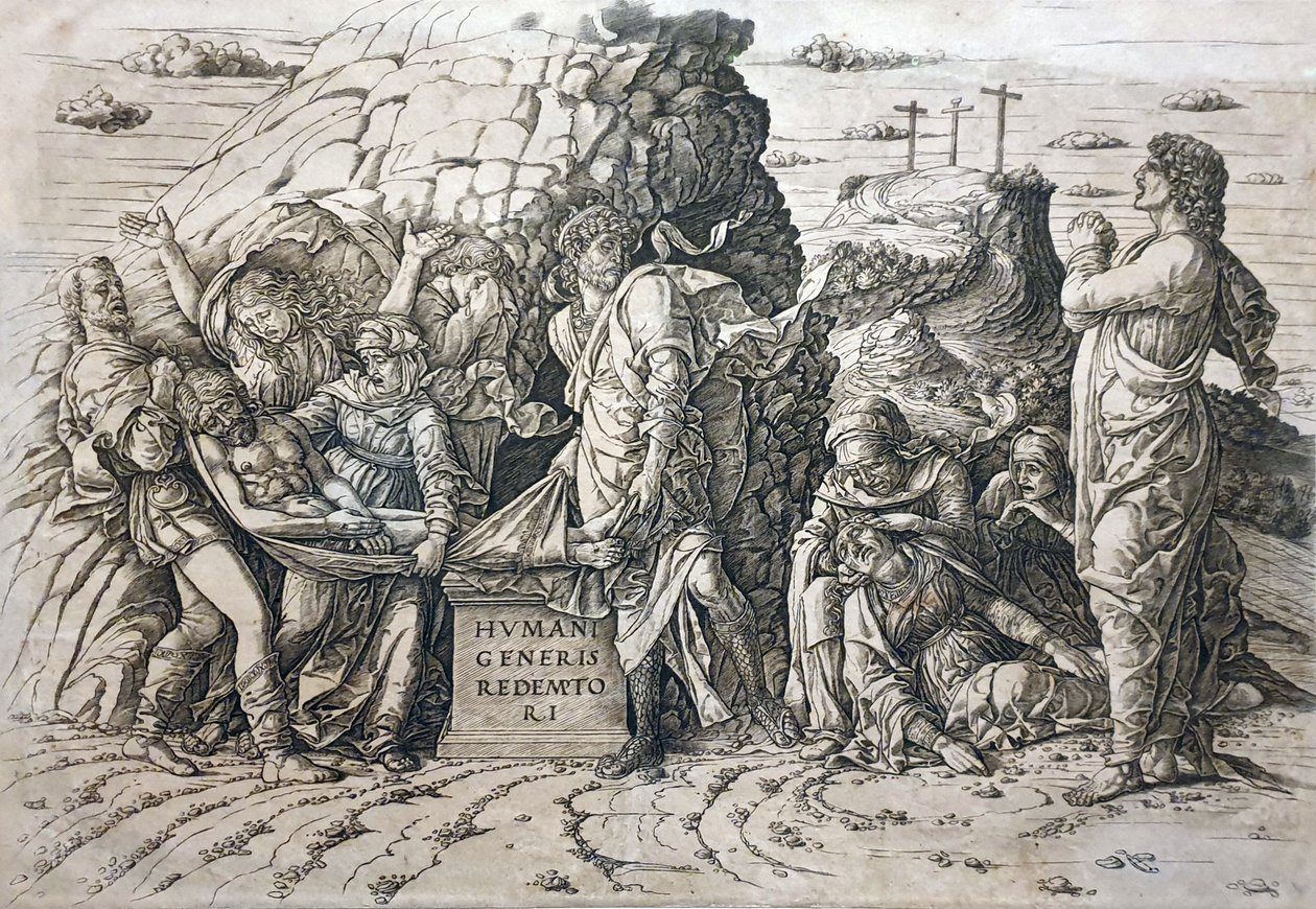 O sepultamento de Andrea Mantegna