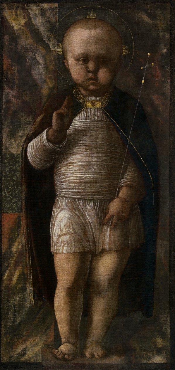 O Menino Salvador, c. 1460. de Andrea Mantegna