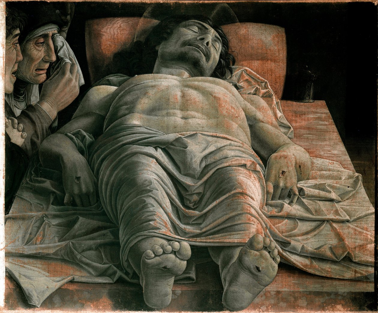 O Cristo morto de Andrea Mantegna