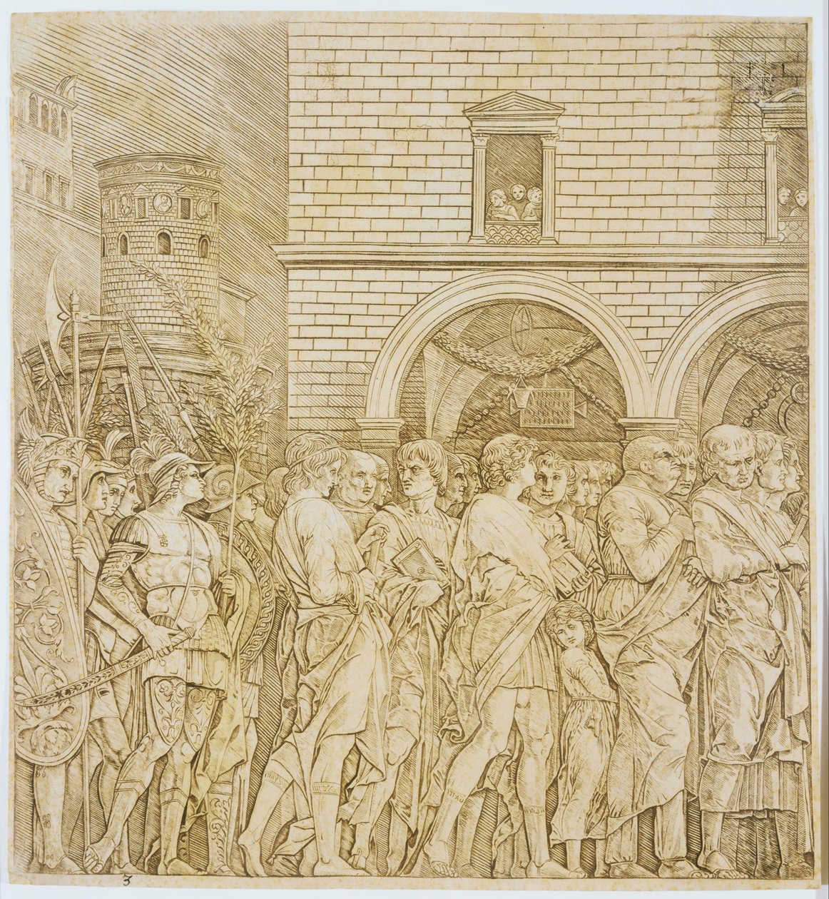 Triunfo dos senadores de Andrea Mantegna