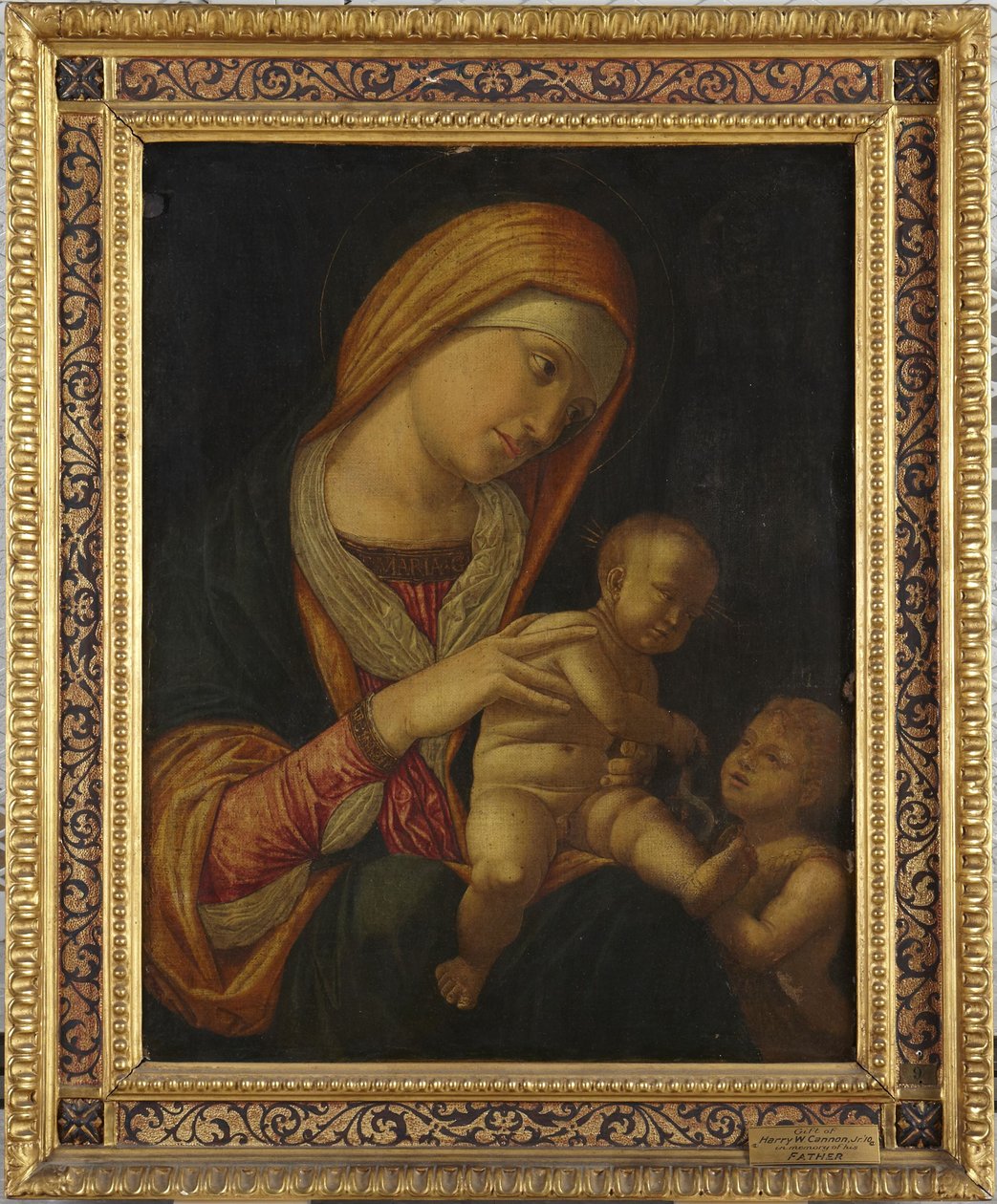 Virgem com o Menino de Andrea Mantegna