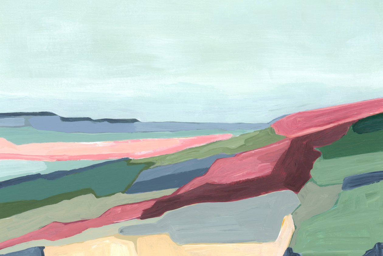 Ritmo das cores, 2023 (pintura acrílica) de Andrea Mejia