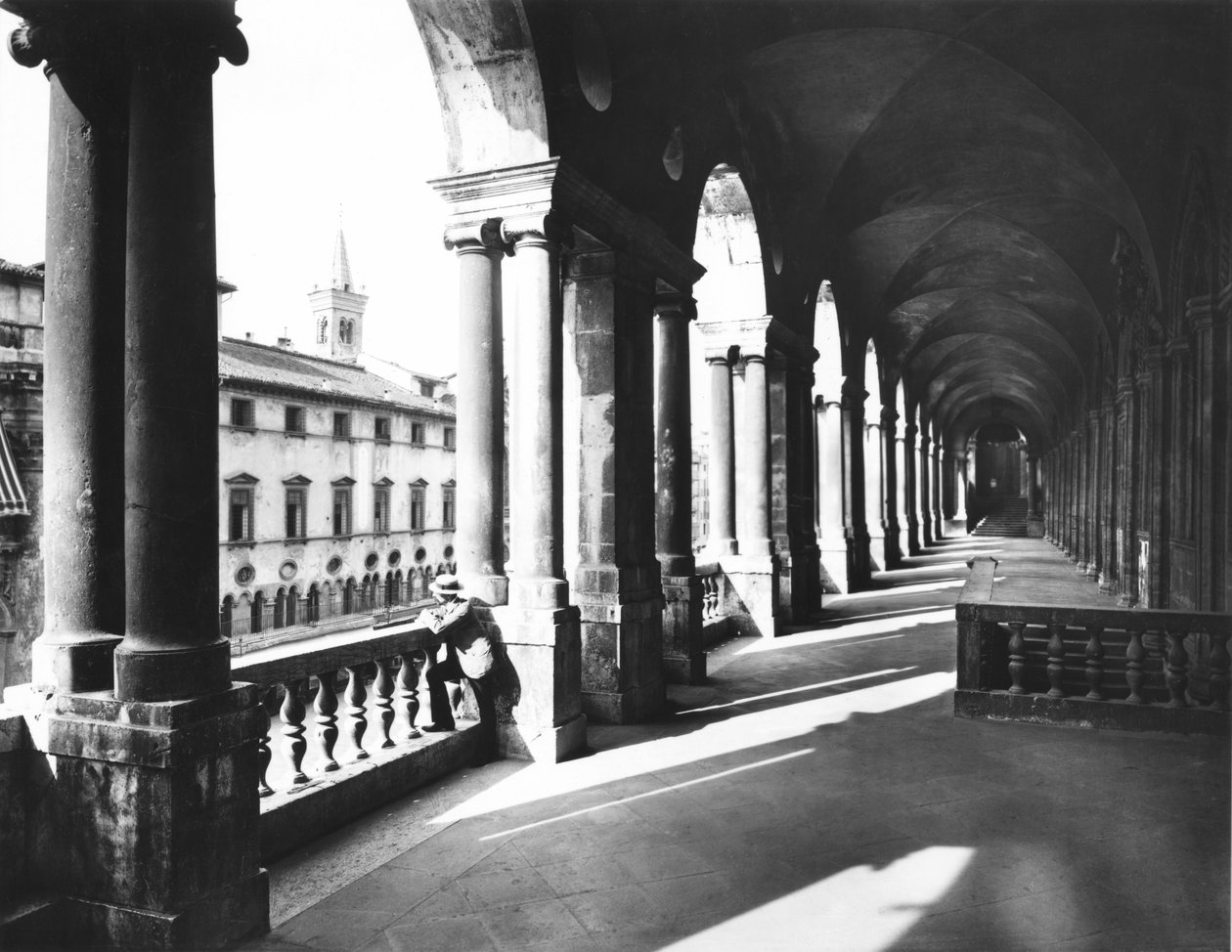 Loggia da Basílica Palladiana, construída entre 1549 e 1614 de Andrea Palladio