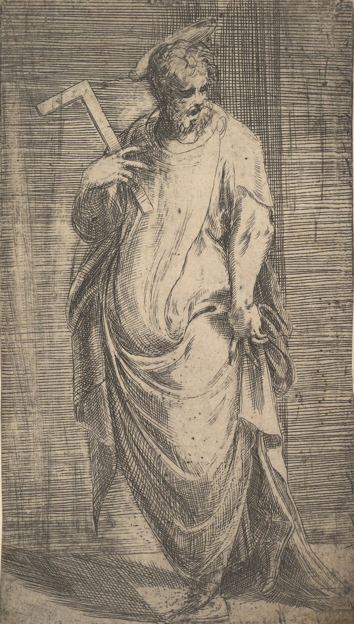 São Tiago Menor de Cristo e dos Apóstolos, ca. 1548-50. de Andrea Schiavone