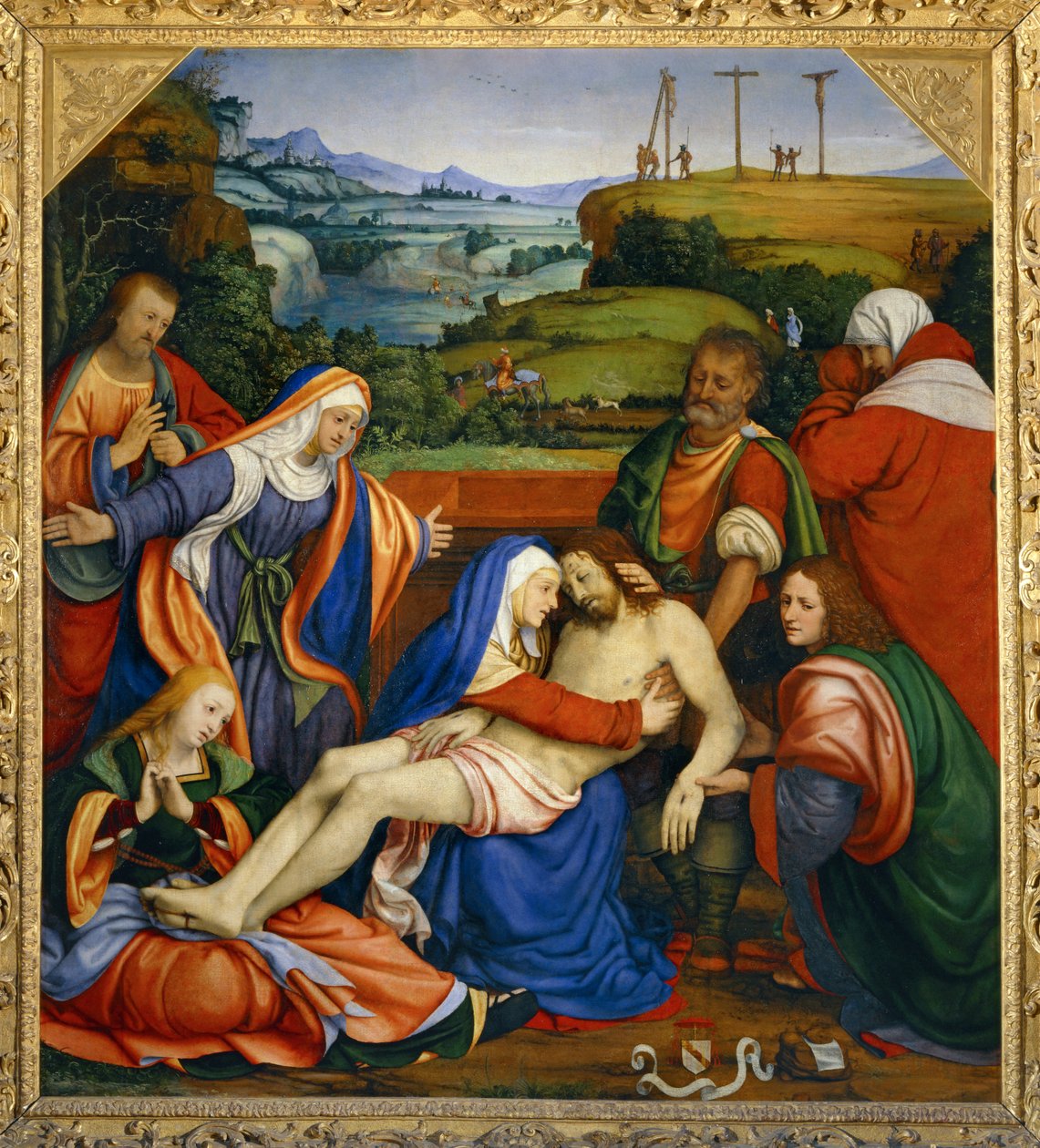 Pieta ... de Andrea Solario