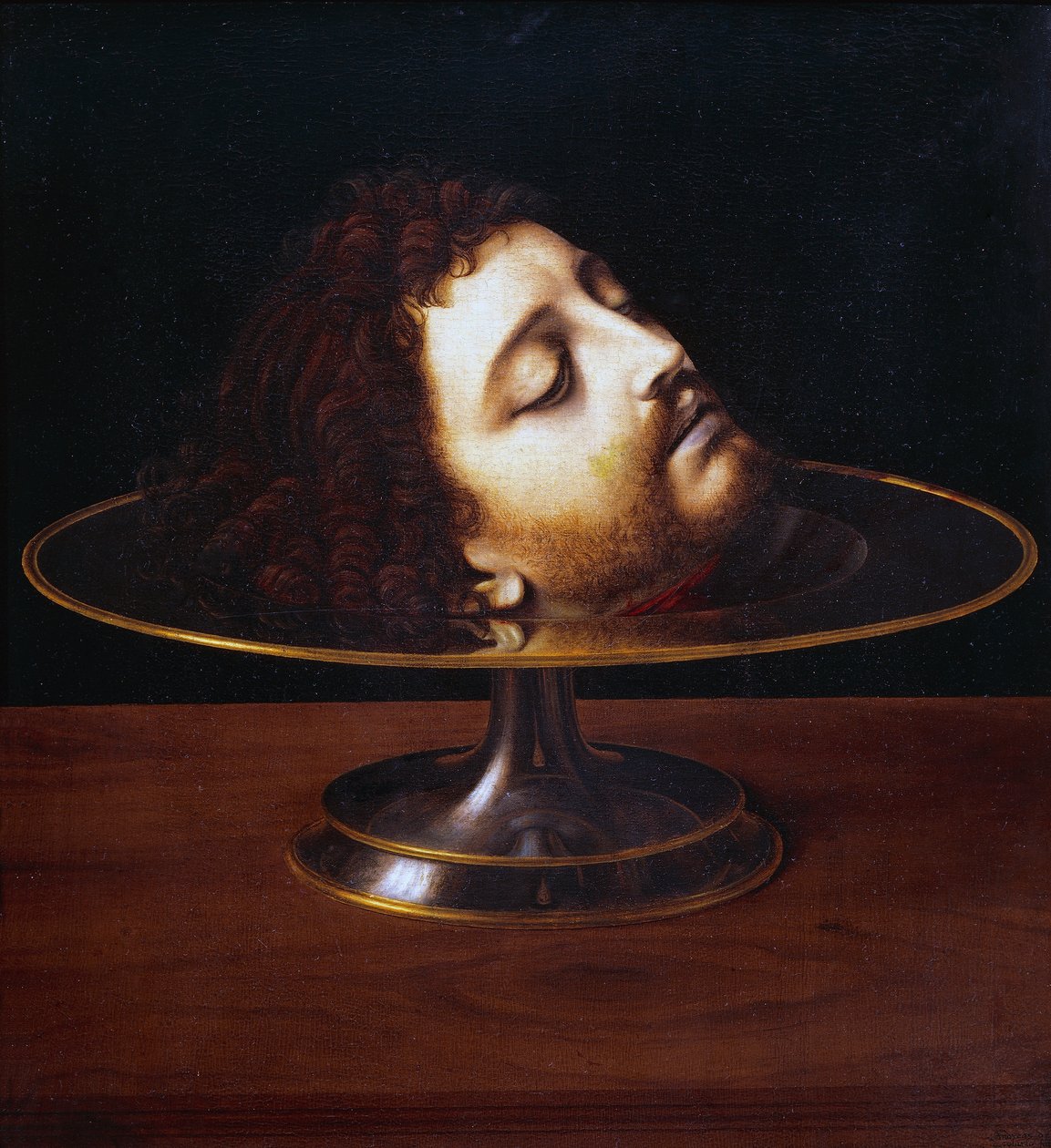 O chefe de São João Baptista de Andrea Solario